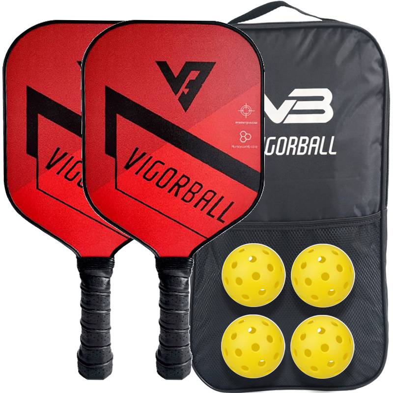 Glass Fiber-Athletic Red-Double-shot Set